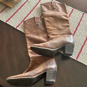 Frye boots, brown, size 9